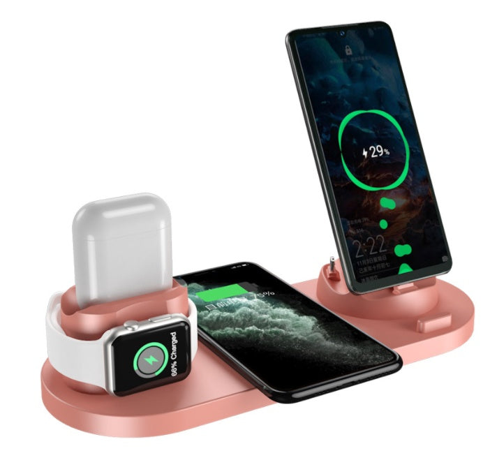 Estación de carga rápida inalámbrica para iPhone/Watch/AirPods