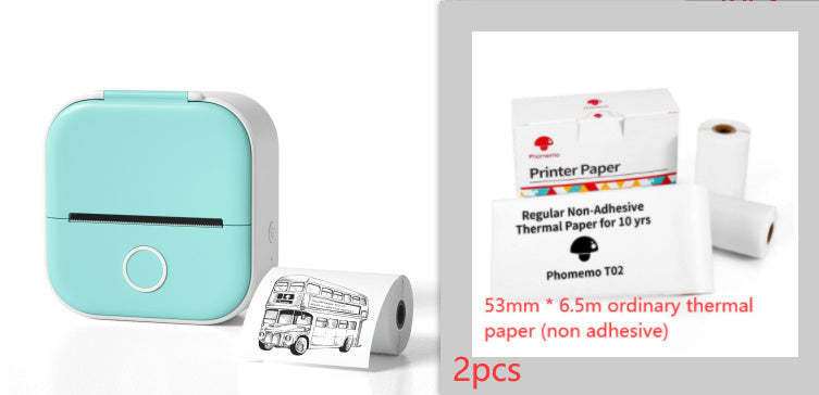 Mini Impresora Inalámbrica – Ideal para Estudiantes y Hogar